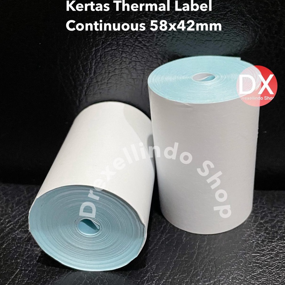 

Paket Meriah Kertas Thermal Label Stiker 58x4mm Cetak RESI PDF