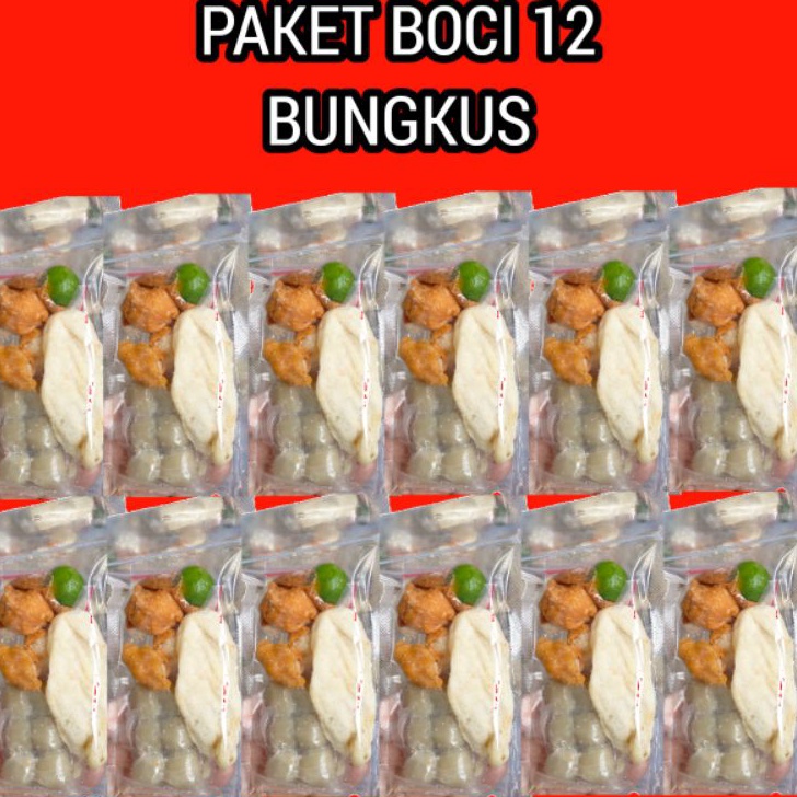 

TERMURAH Baso Aci 12 bungkus super murah
