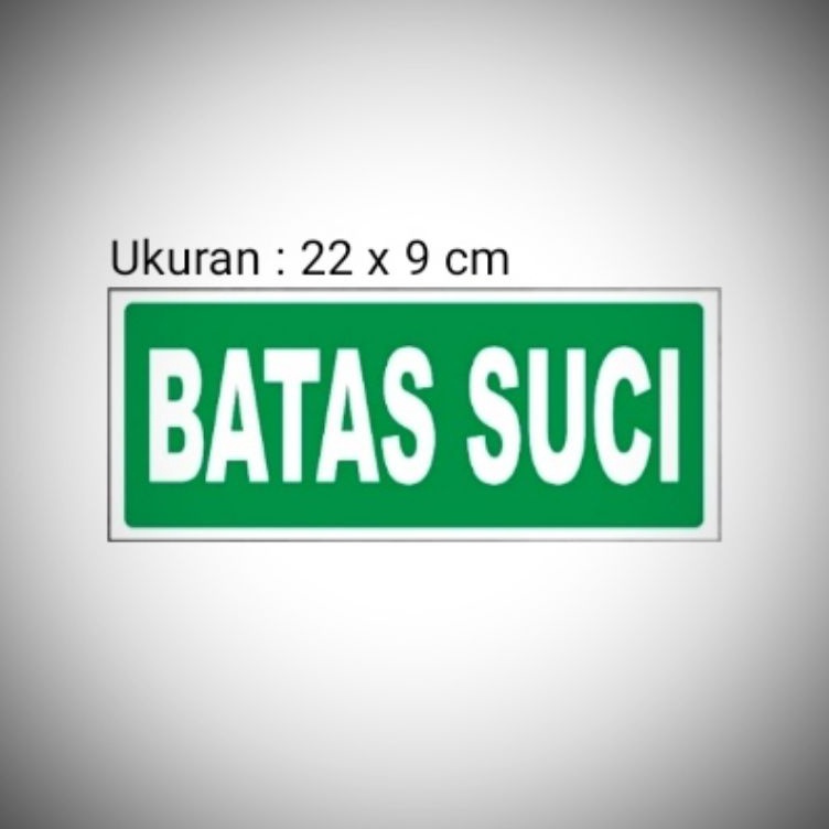 

Super Rating Sign Batas Suci Sign Board Acrylic Sign label Akrilik