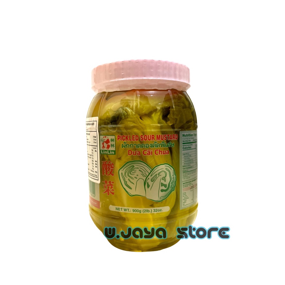 

TERMURAH LinLin Pickled Sour Mustard Dua Cai Chua 9 gr Acar Sayur Sawi