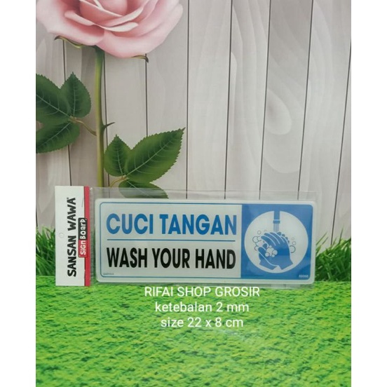 

Paket Baru AKRILIK CUCI TANGAN SIGN BOARD MURAH BERKUALITAS