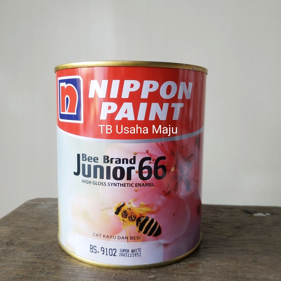 

KODE G3W9 Cat Minyak Nippon Bee Brand Junior 66 kemasan 1 Kg 8 L