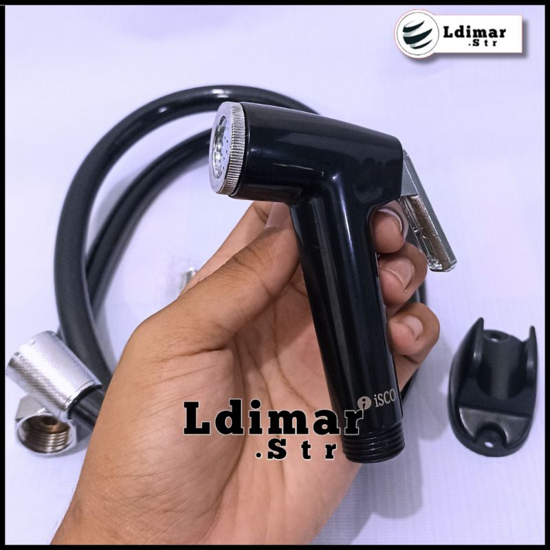 ISCO - jet shower / bidet kamar mandi kloset HITAM