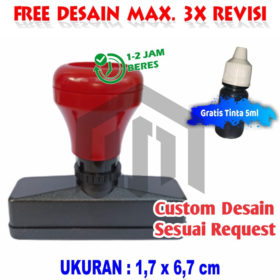 

KODE T67G Cetak Custom Stempel Flash Otomatis Persegi Kecil