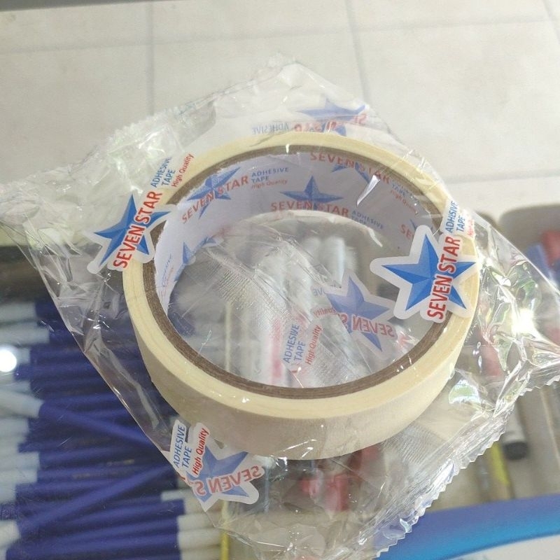 

ISOLASI KERTAS / MASKING TAPE 1" INCH 7STAR