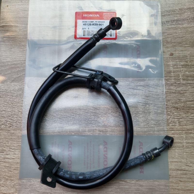 Selang rem depan cakram Vario 125 vario 150 New Part K59 Original