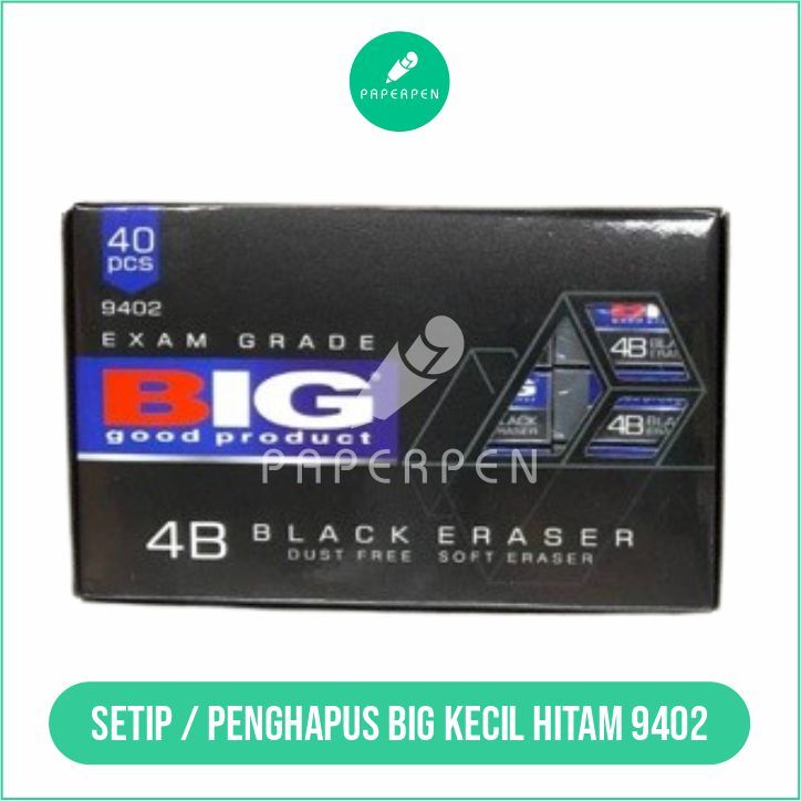 

Setip / Penghapus Big Kecil Hitam 9402