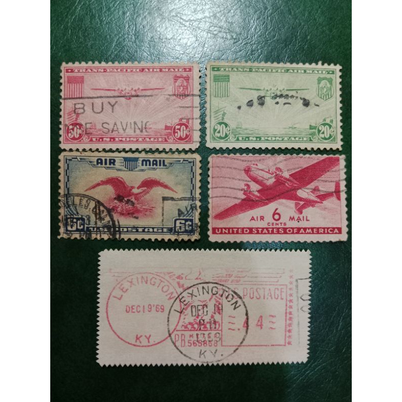

Prangko USA 5 pcs Campur USED