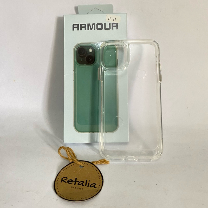 Armour Military Case Casing Akrilik Bening Iphone 11