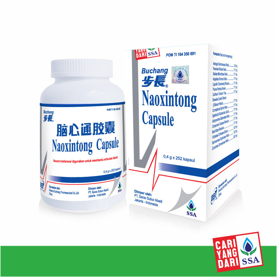 buchang naoxintong capsule/ obat stroke jantung sirkulasi darah