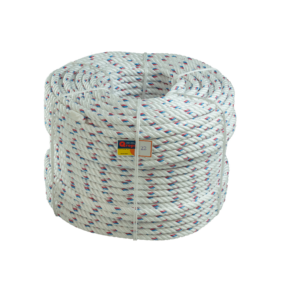 

Tali Tambang Plastik PP/Tali Tampar PP Polypropylene 22 mm +/- 220m Qrope