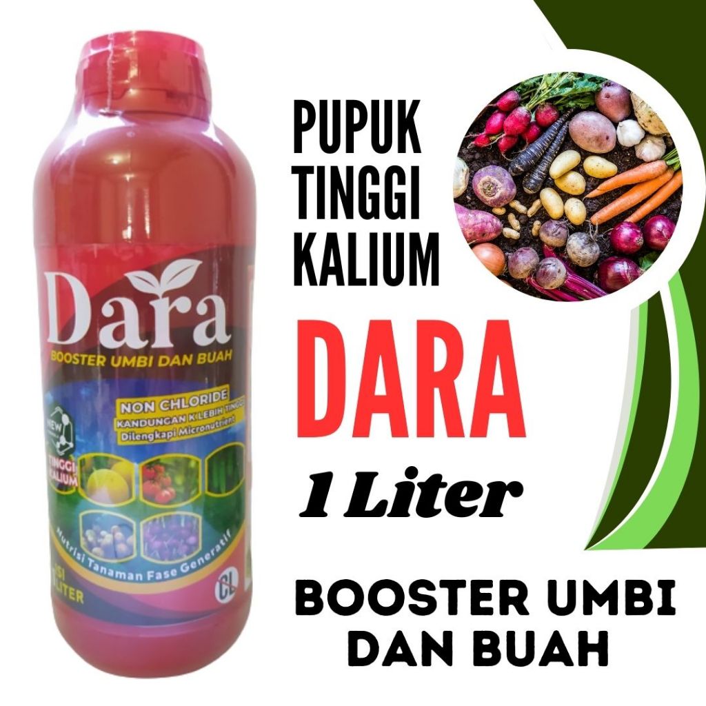Pupuk npk cair untuk cabe cepat panen, DARA penyubur sayuran hidroponik bebas hama