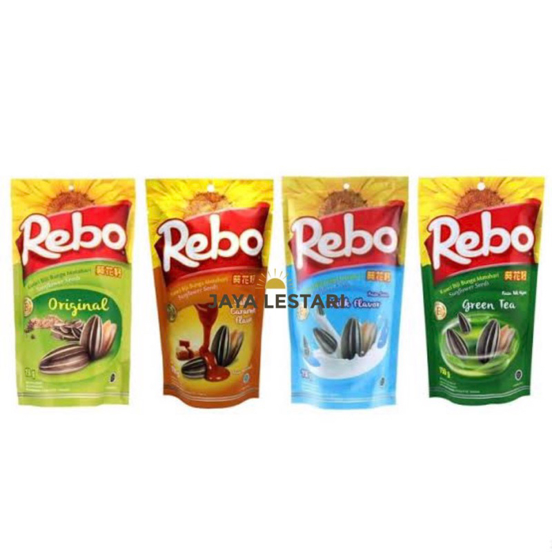 

Kuaci Rebo (5 Varian Rasa) (2 Ukuran)