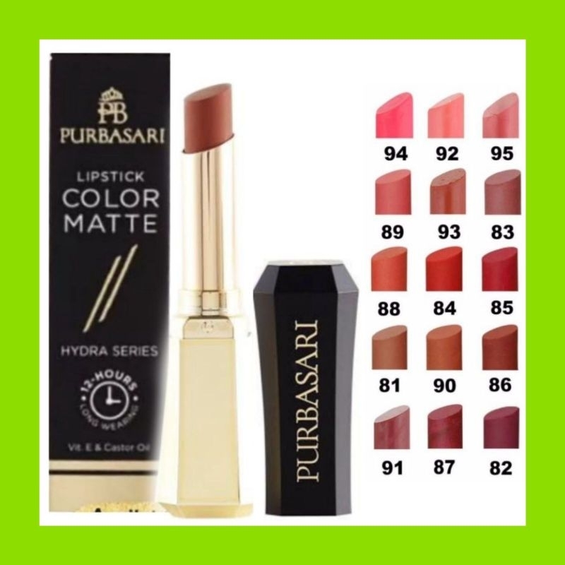 PURBASARI Lipstik Matte Original/ Purbasari/ Lipstik Purbasari