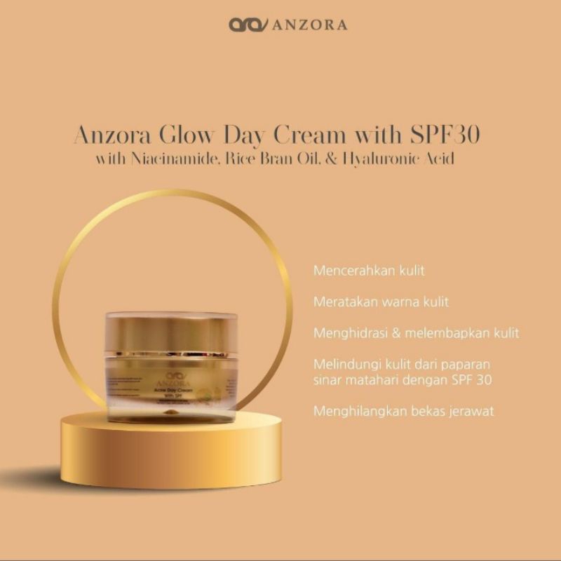 Anzora Glow Day Cream Spf 30