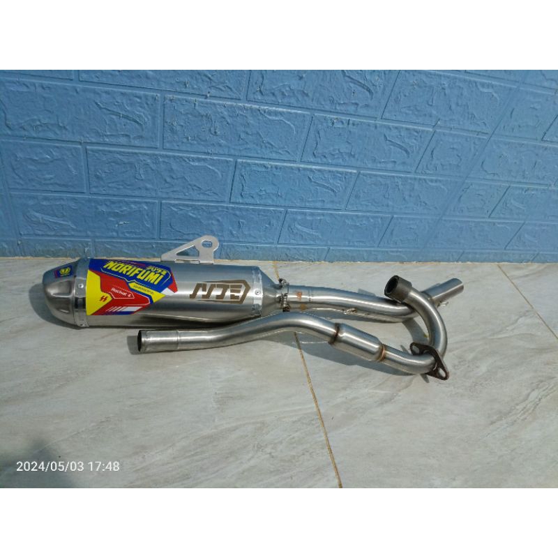 knalpot crf suara bass gahar