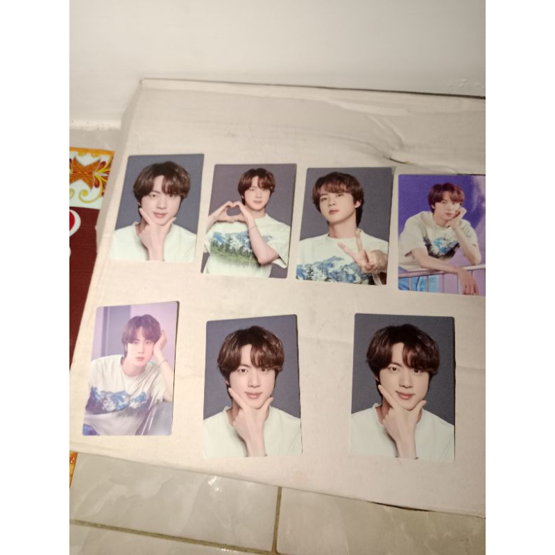 bts Seokjin mini photocard muster sowoozoo 1 set