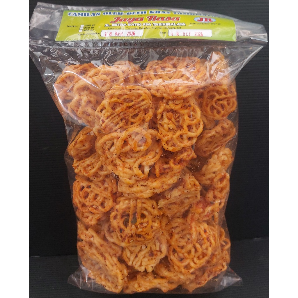 

Cemilan Aneka Seblak Gurih Pedas Renyah 250 gram