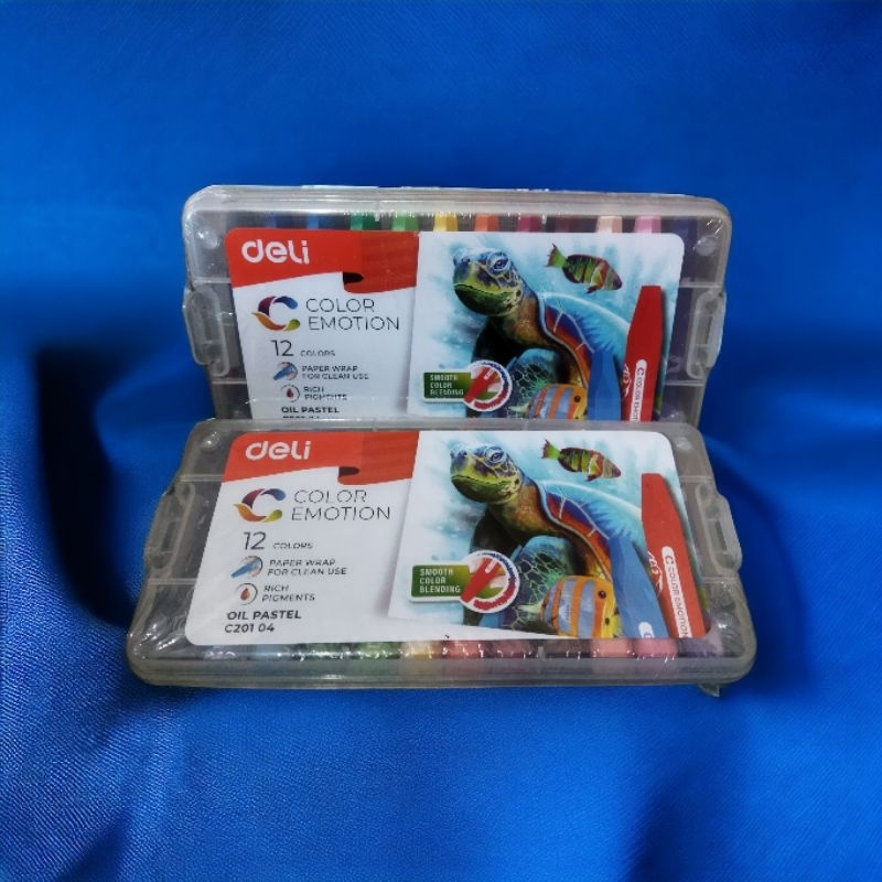 

Krayon Oil pastel Deli/Krayon Sekolah dengan 12 Warna