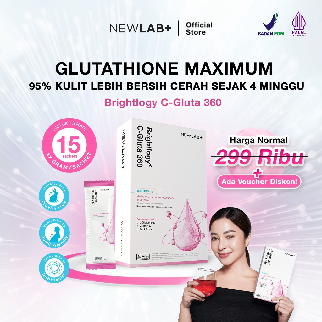 NewLab Collagen Drink | C-gluta 360 | Tea Drink | Fiber 30B