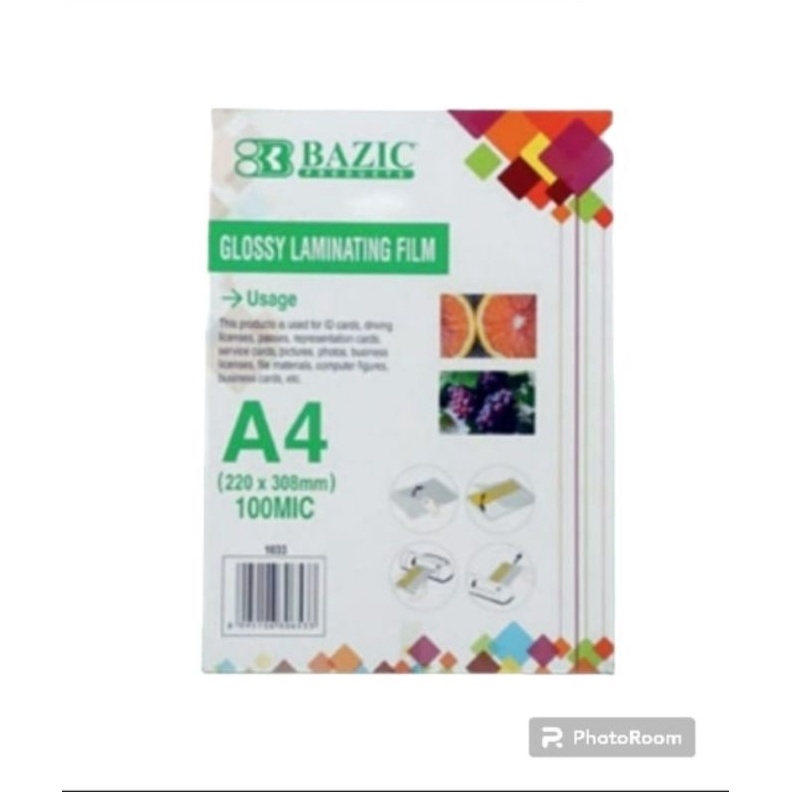 

KODE N25T Plastik Laminating Film A4 Bazik 1 Micron