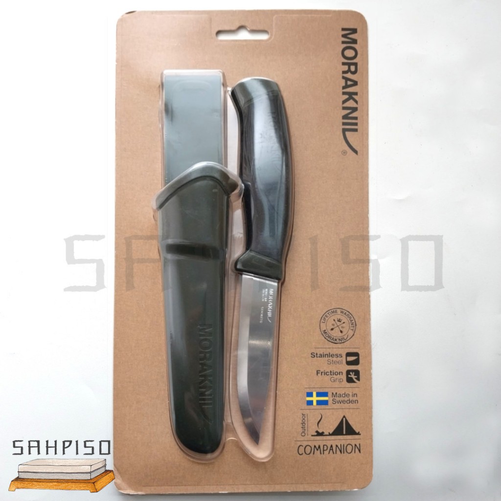 Mora Companion Stainless Steel Morakniv kniv Outdoor knife army green survival knife camping pisau s