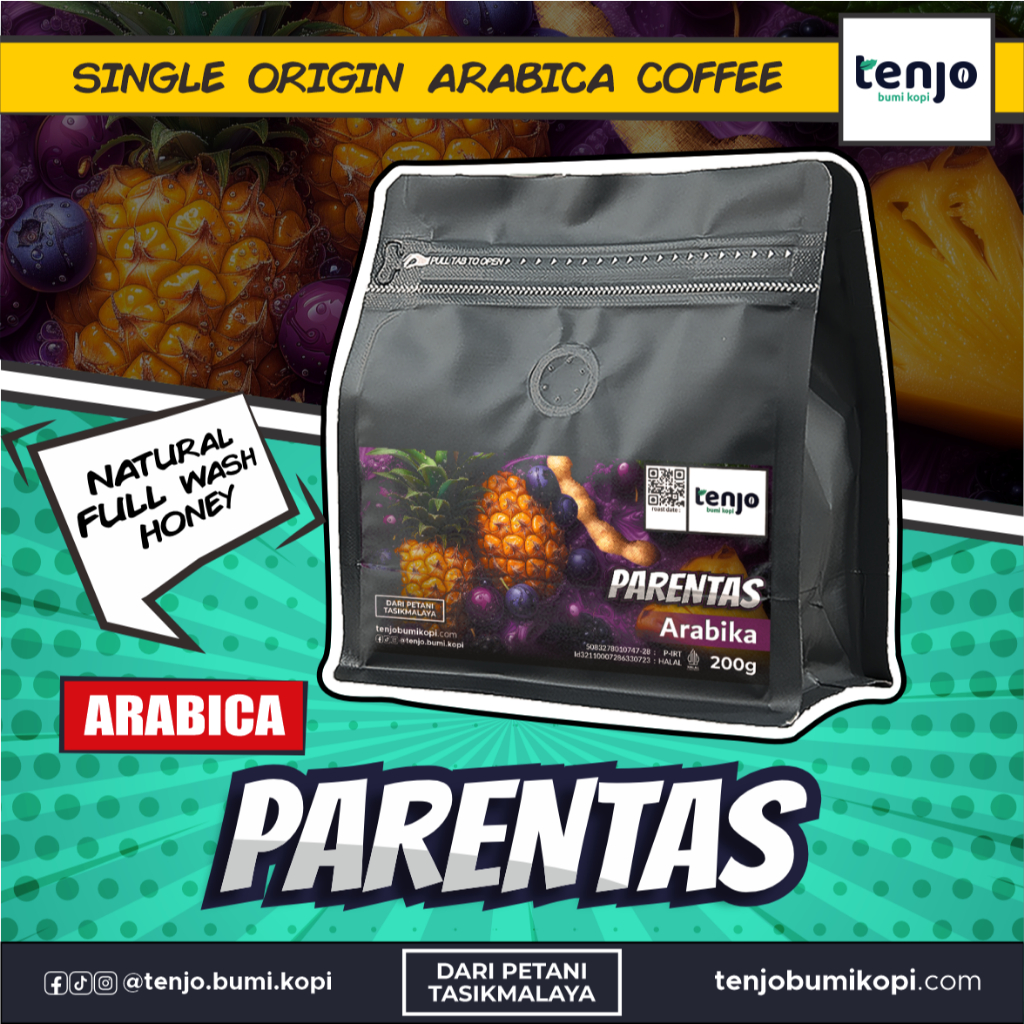 

Kopi Arabika Parentas Tasikmalaya HONEY