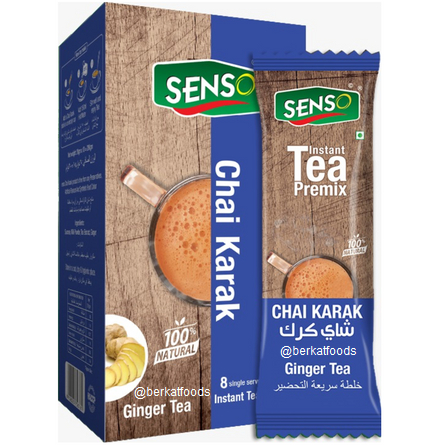 

Instant Ginger Tea Senso India / Karak Adrak Chai Indian / Teh Susu Jahe