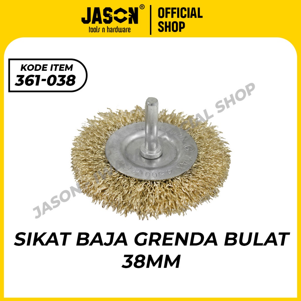 JASON SIKAT BAJA GERINDA BULAT | SIKAT KAWAT BAJA GRINDA BULAT