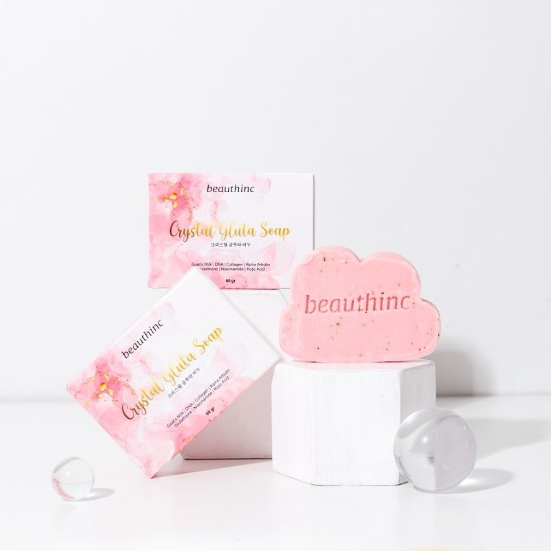 BEAUTHINC CRYSTAL GLUTA SOAP 60GR