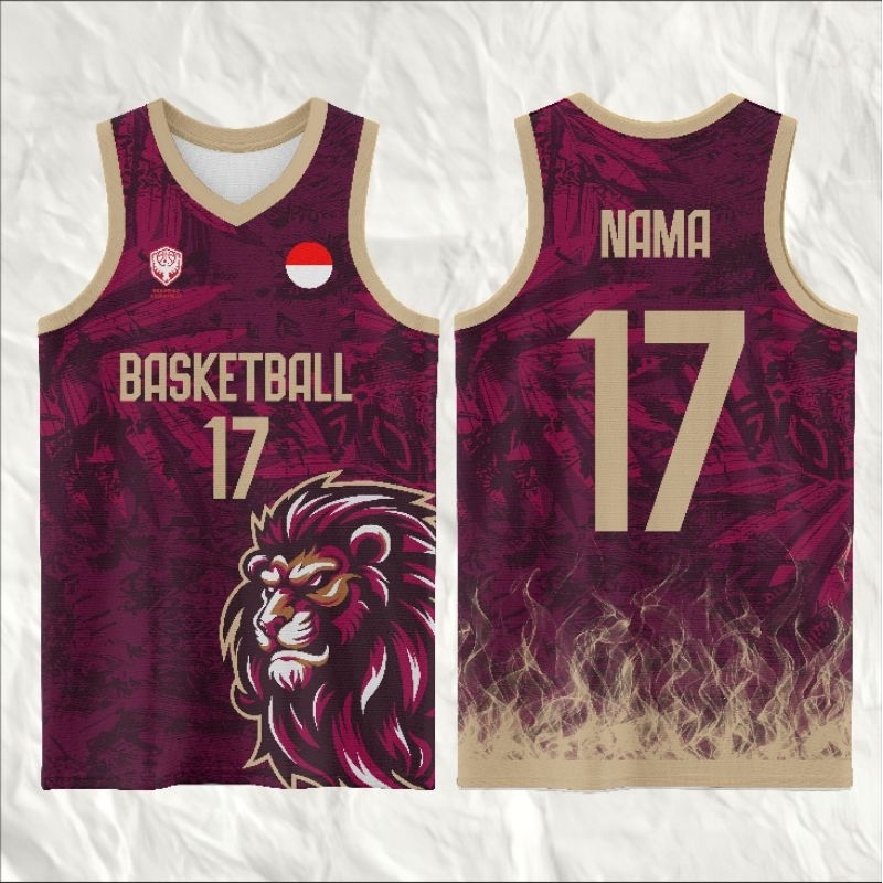 Jersey Basket Custom Full printing