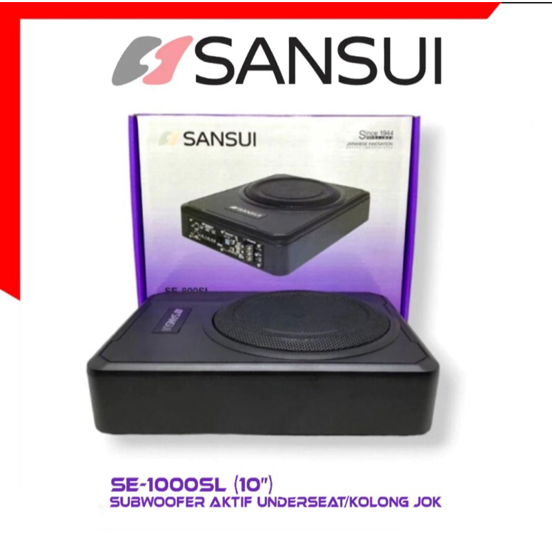 BASSTUBE KOLONG/BASSTUBE AKTIF/SUBWOOFER KOLONG/SUBWOOFER KOLONG AKTIF SANSUI