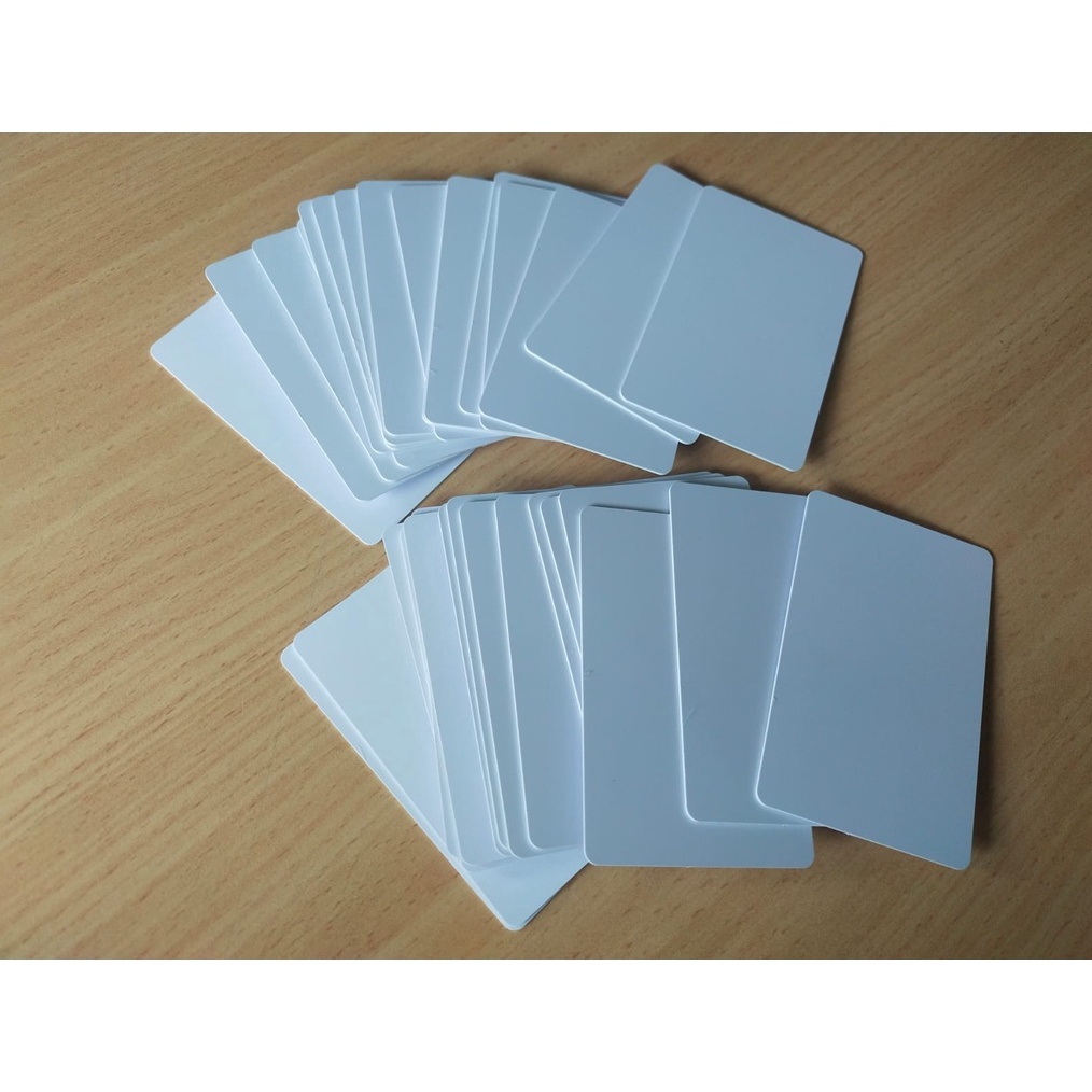 

KODE I57D Kartu PVC inkjet ID Blank Card PVC Inkjet Isi 5 Pcs Kualitas Terbaik