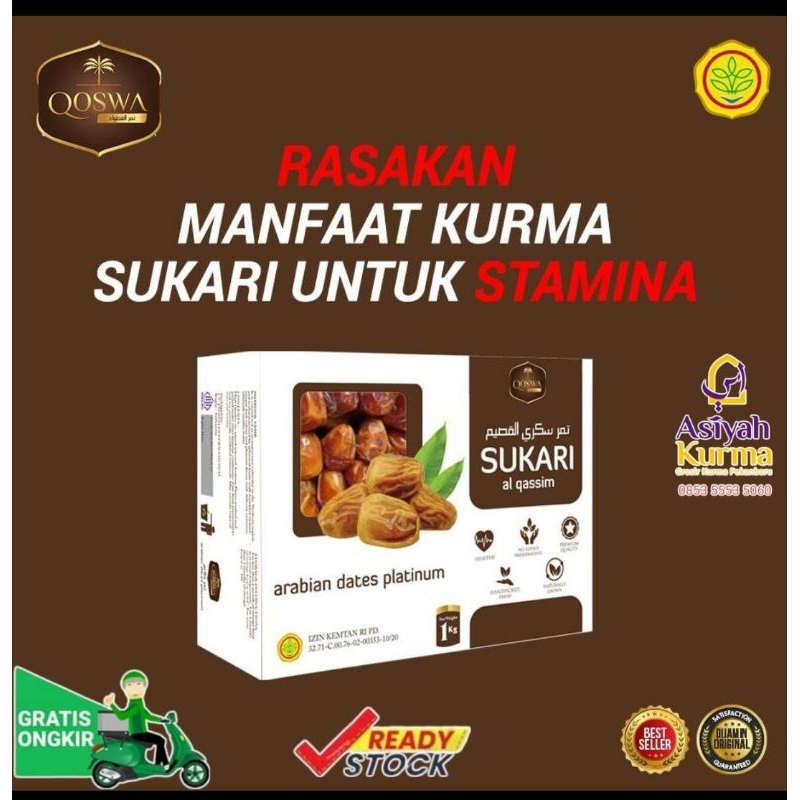 

sukari Qoswa 500gr