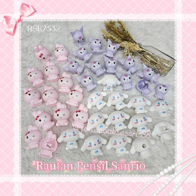 

RAUTAN PENSIL KARAKTER SANRIO / SERUTAN PENSIL LUCU / RAUTAN PENCIL FANCY / OROTAN PENSIL / PENCIL SHARPENER / RSK7532