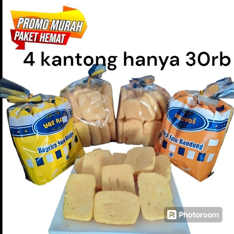 

kue/roti kering bagelen 1 dus isi 4 varian mix keju susu coklat