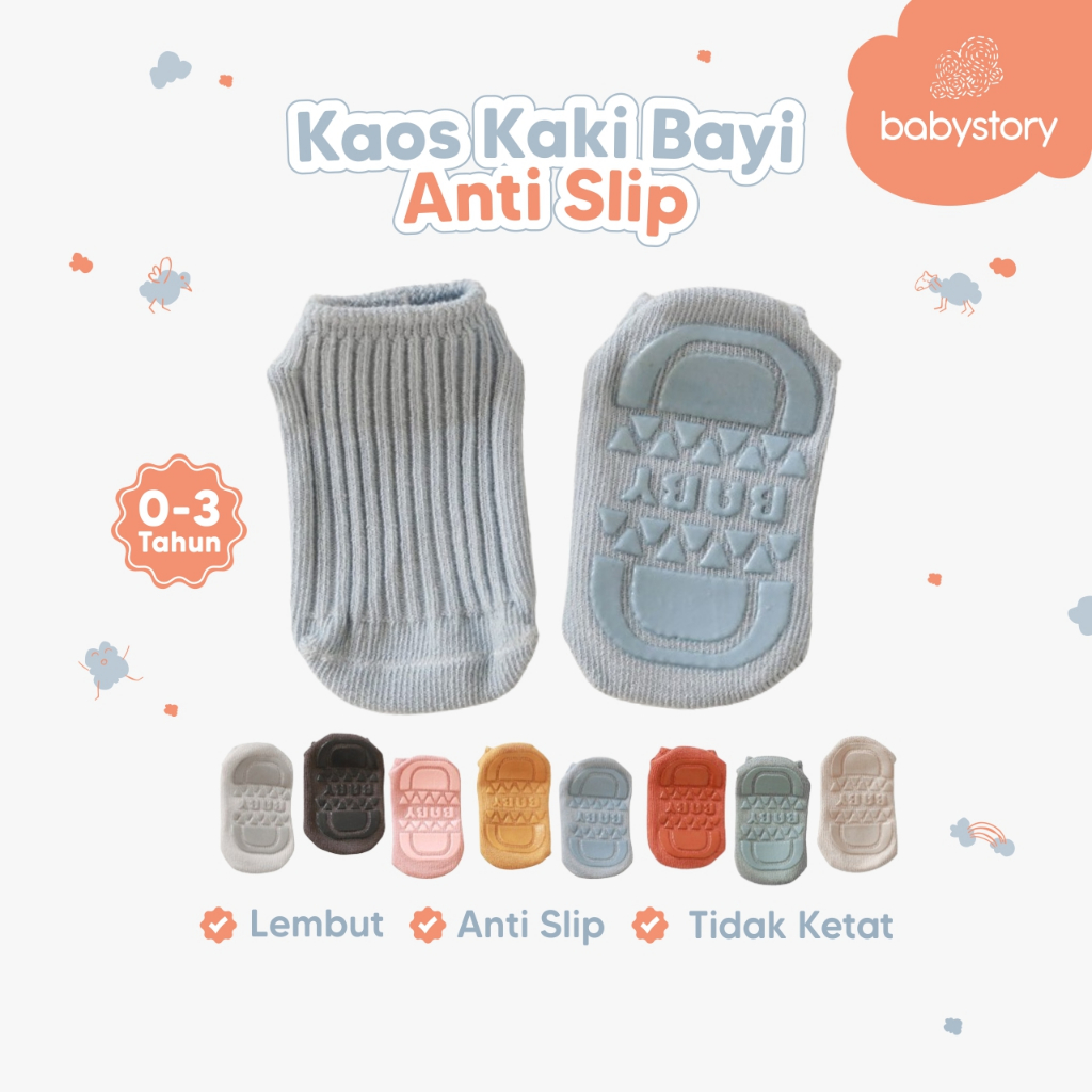 Kaos kaki bayi anti slip kaos kaki anak anti slip kaos kaki balita