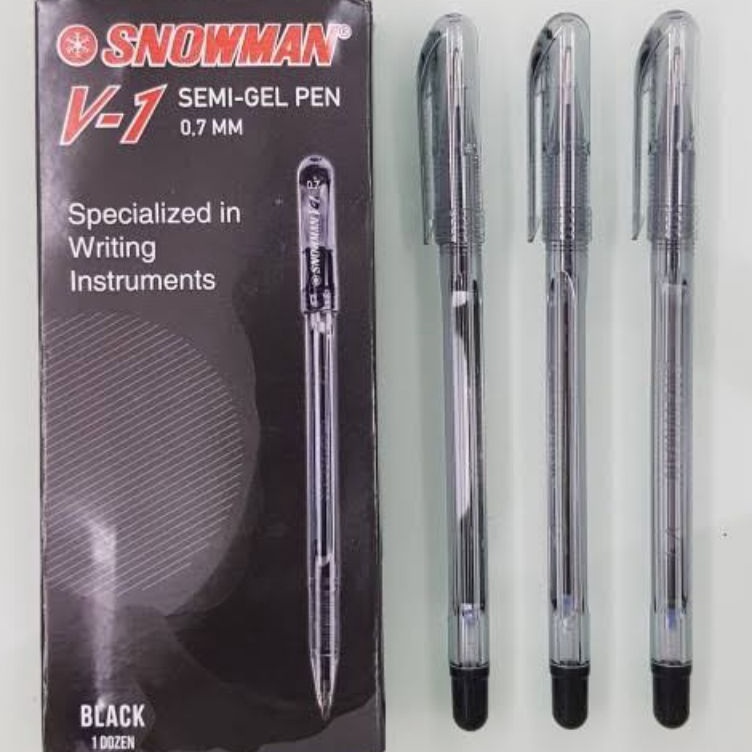 

KODE P76H PULPEN SNOWMAN V1 PER BOX 1 LUSIN WARNA HITAM BIRU PULPEN SNOWMAN V1 BOLPEN SNOWMAN BALLPOINT SNOWMAN PULPEN MURQH BERKUALITAS