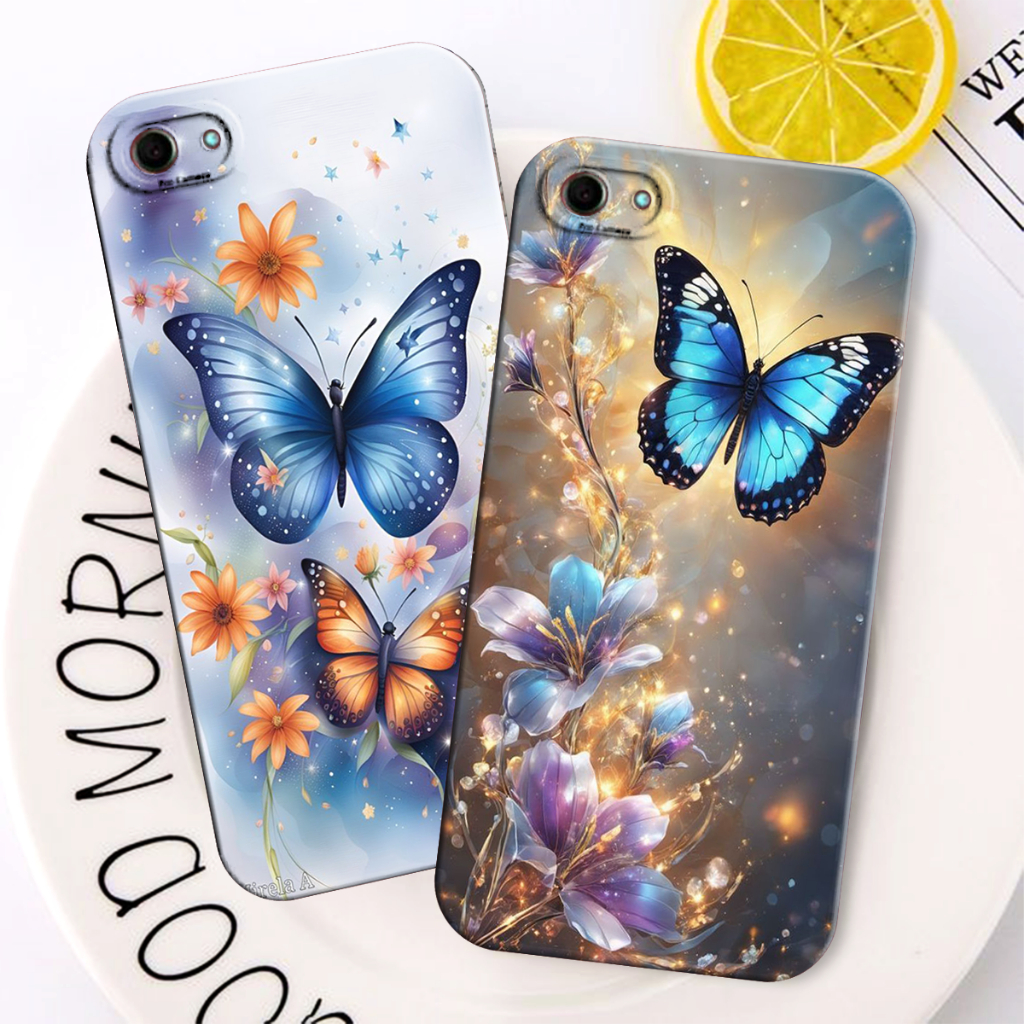 SOFTCASE OPPO A83 Motif Kupu Kupu Aestetic Terbaru - Case Macaron - case Hp  Lucu - Case kekinian - 