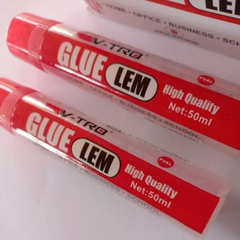 

Lem Kertas Roll On Lem Kertas V-TRO 35ml & 50ml