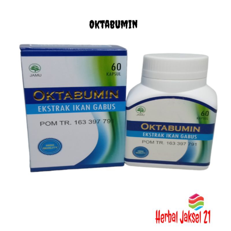 oktabumin kapsul ekstrak ikan gabus 60 kapsul