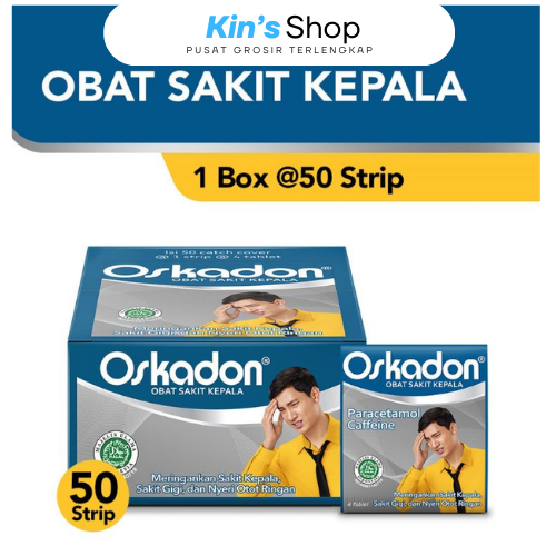 Oskadon Tablet 1 Box [50 Strip @4 Kaplet / Box]