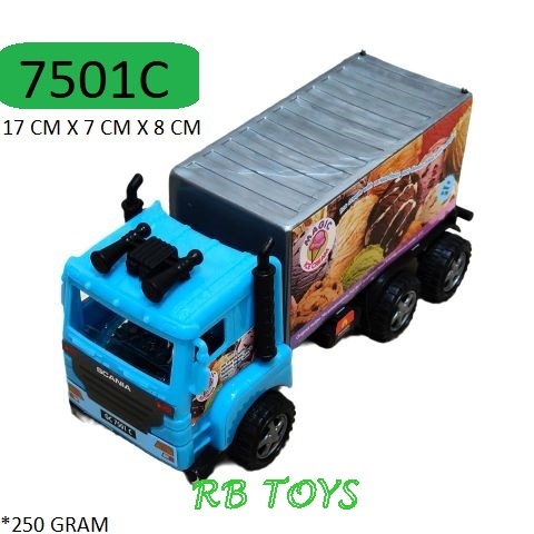 MAINAN MOBIL CONTAINER PULLBACK 7501C