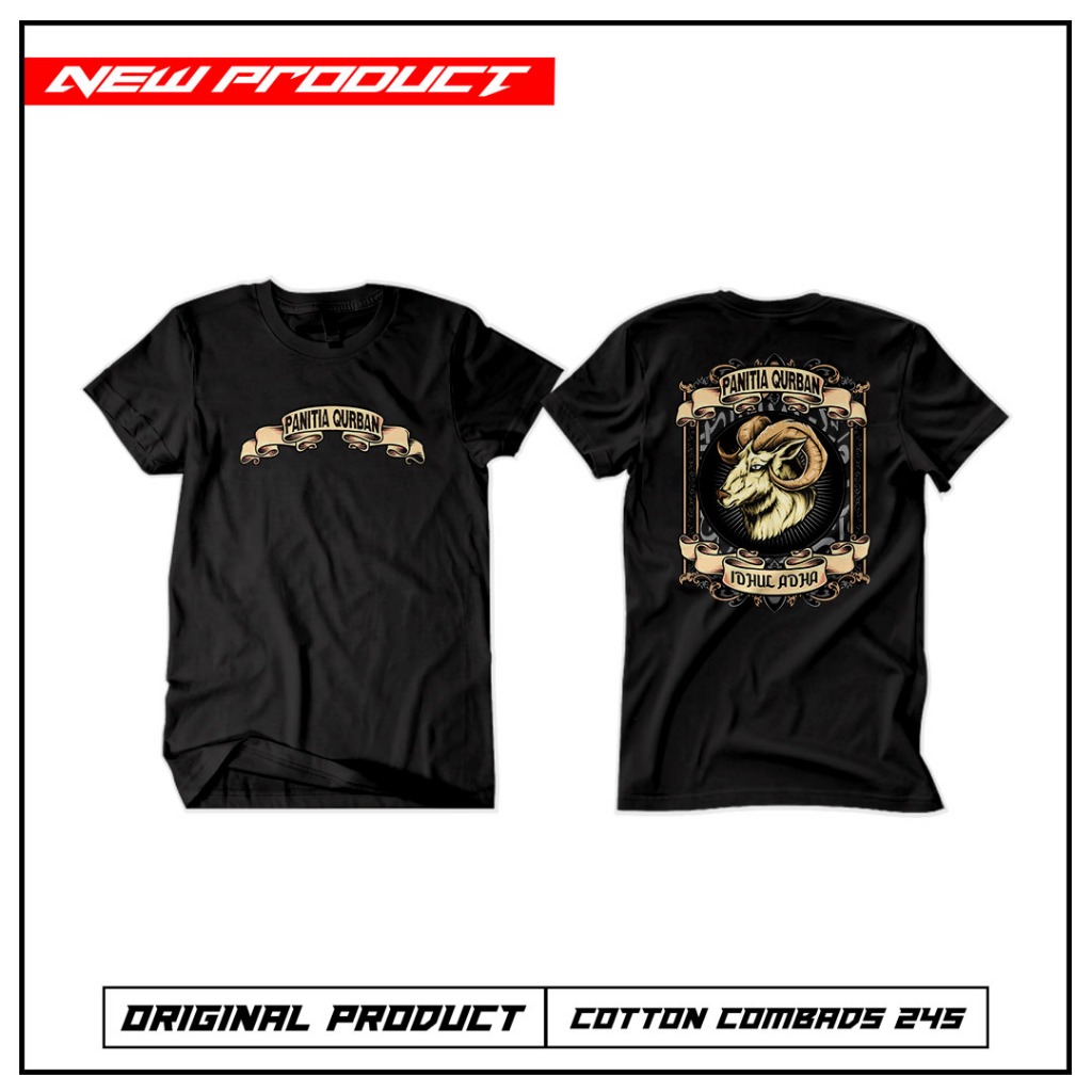Kaos Panitia Qurban 06 (ied adha) Kambing / Kaos Kata Kata / Kaos Keren / Kaos Viral / Kaos Murah