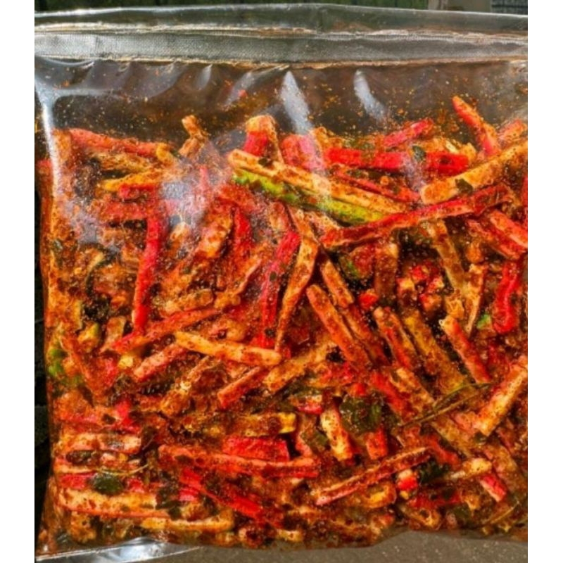 

kerupuk jaat pedas daun jeruk / 500gram
