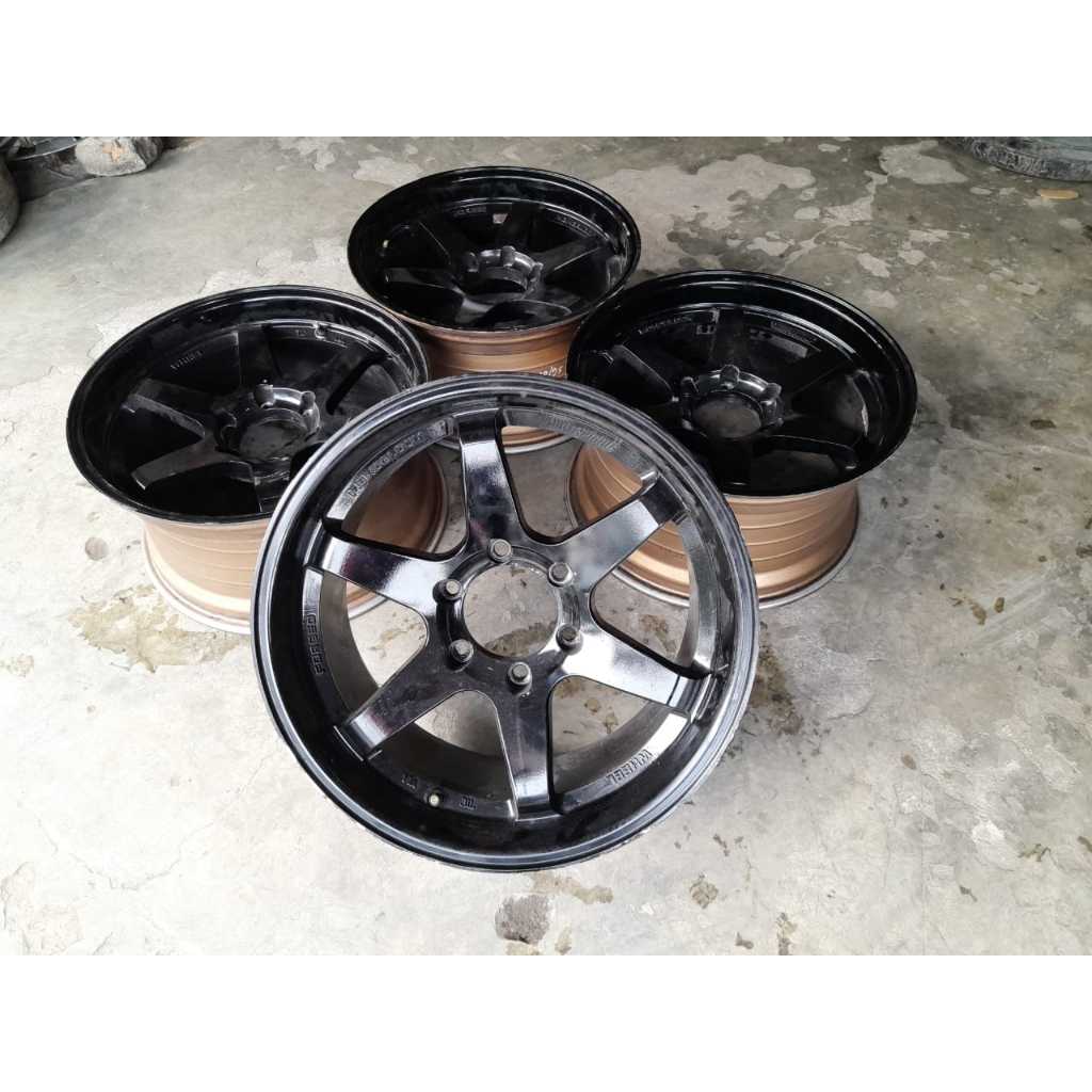 velg pajero/fortuner ring 18 te37 pcd 6x139,7