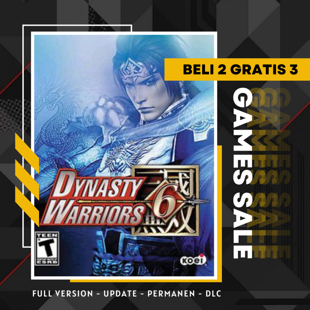 DYNASTY WARRIORS 6 - GAME PC - GAME LAPTOP - PC GAMES
