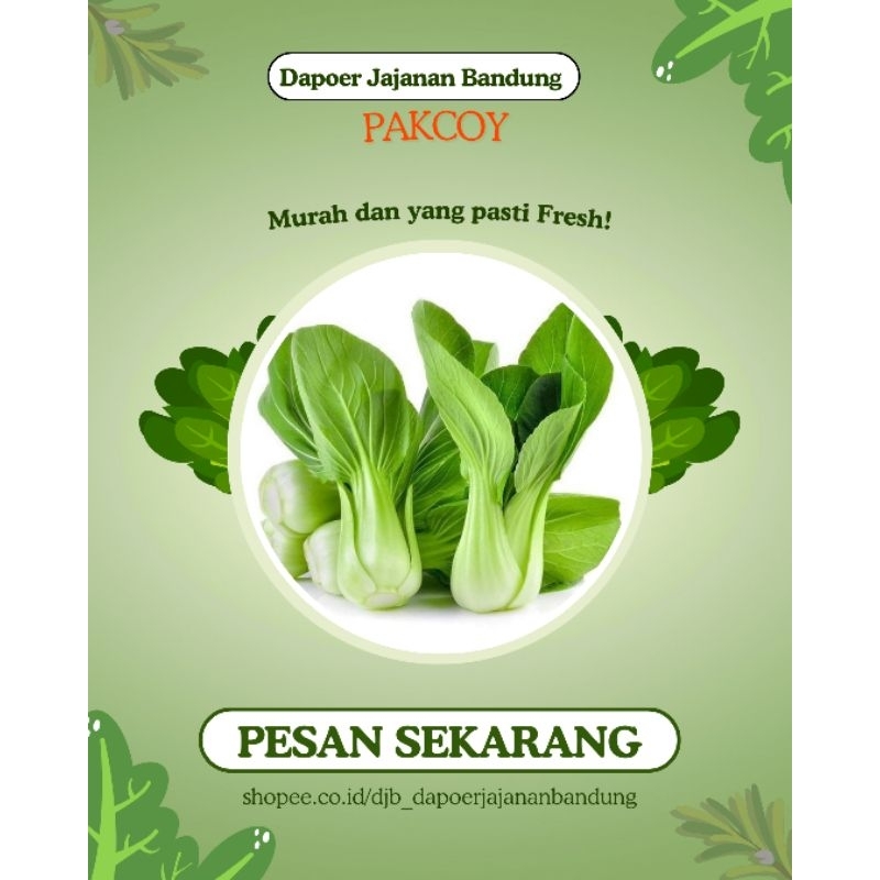 

[ DJB JASTIP ] PAKCOY/ SAWI PUTIH/ SAWI IJO 1/2Kg