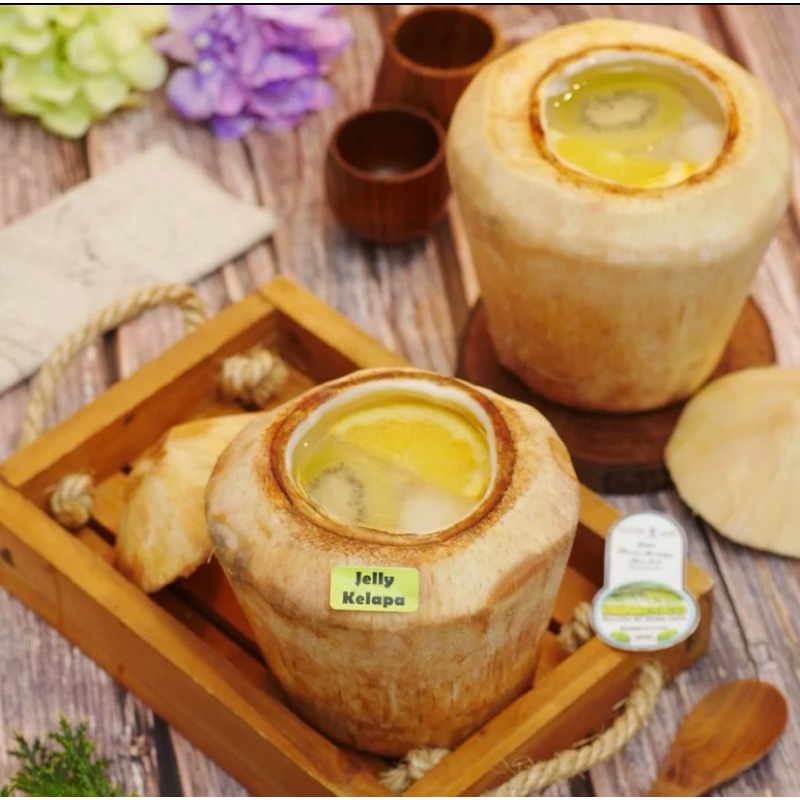 

Jelly Coco Isi Buah Puding Kelapa Degan Minuman Dingin Segar Sehat