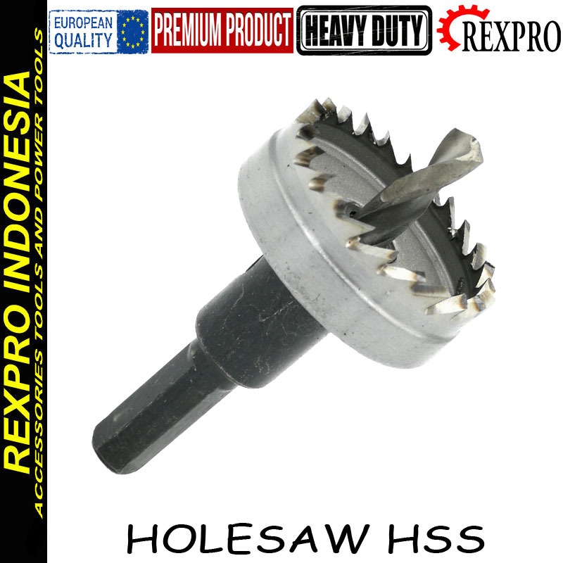 Holesaw hss 33mm Hole saw hss mata bor besi 33mm europe quality rexpro